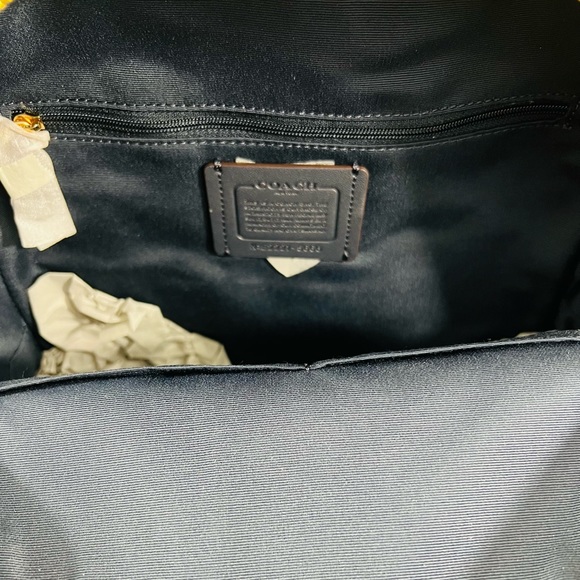 COACH Leather Court Backpack - Picture 7 of 15